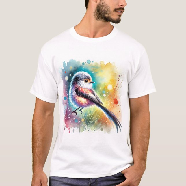 Camiseta Tailed Tachuri 300724AREF121 - Watercolor (Anverso)