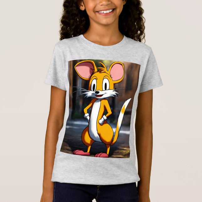 Camiseta Tails Reimagined as a Rat – Sonic Fan Art Concept (Anverso)