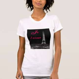 Camiseta T'aime París de Je
