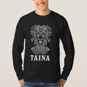 Camiseta Taina Boricua Boriken, mujer taína