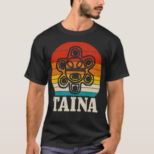 Camiseta Taina Sun Vintage Puerto Rico Boricua Taino Borike