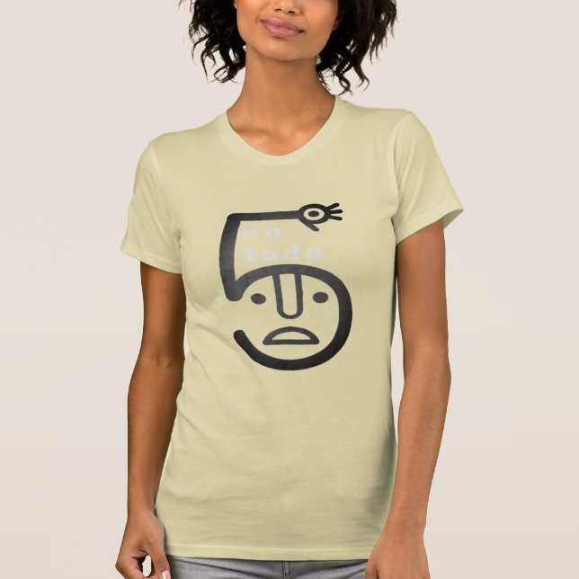 Camiseta Taino 5 en todo (Anverso)