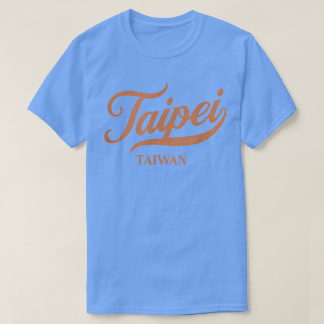 Camiseta Taipei retro (Diseño del anverso)