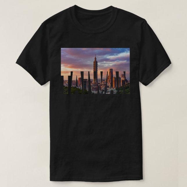 Camiseta Taipei Taiwán (Diseño del anverso)
