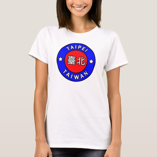 Camiseta Taipei Taiwán (Anverso)
