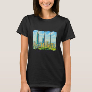 Camiseta Taipei Taiwán Viaje Pincelada Encuentrame En Taipe