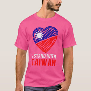 Camiseta Taiwán: Apoyo a Taiwán Bandera de Taiwán