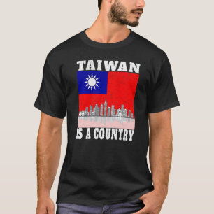 Camiseta Taiwán: La bandera de Taiwán está en problemas con
