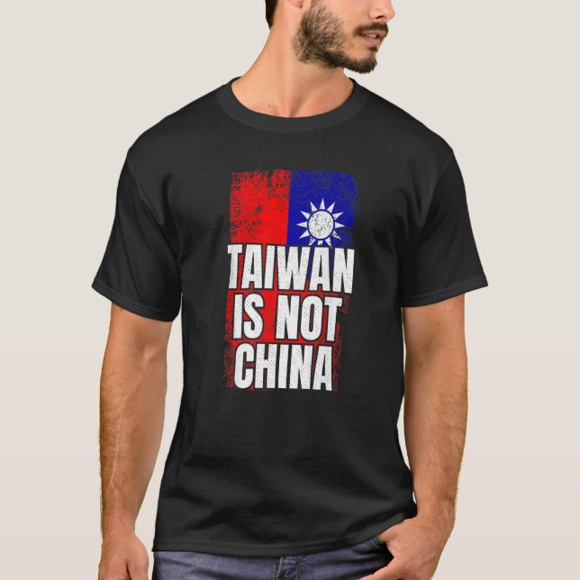 Camiseta Taiwán no es China (Anverso)