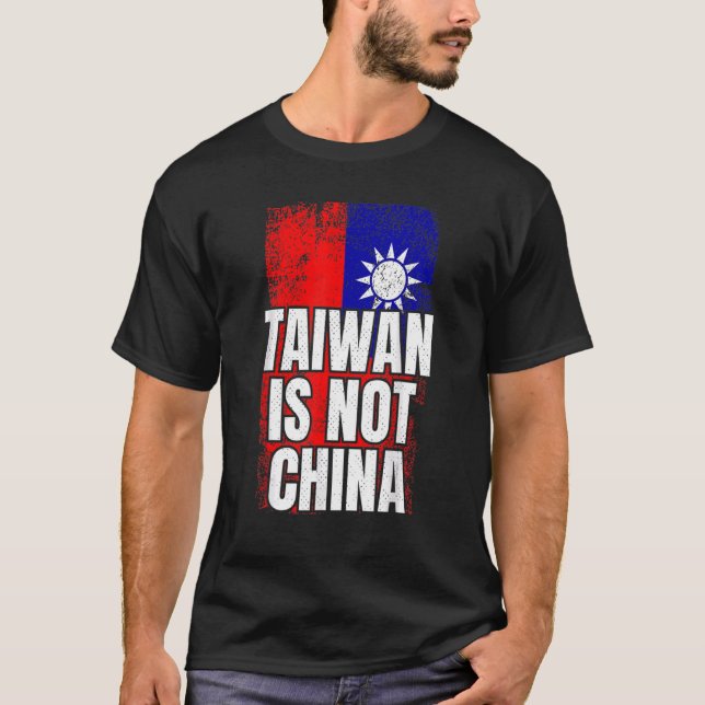 Camiseta Taiwán no es China (Anverso)