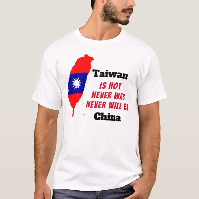 Camiseta Taiwán NO es China (Anverso)