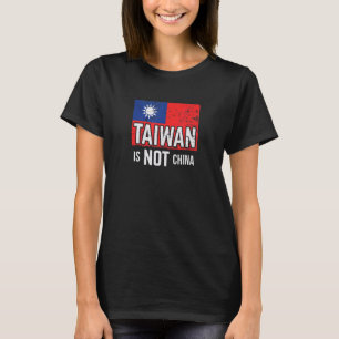 Camiseta Taiwán No Es China Apoya La Bandera Independiente