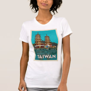Camiseta Taiwán   Pagodas Dragón Y Tigre