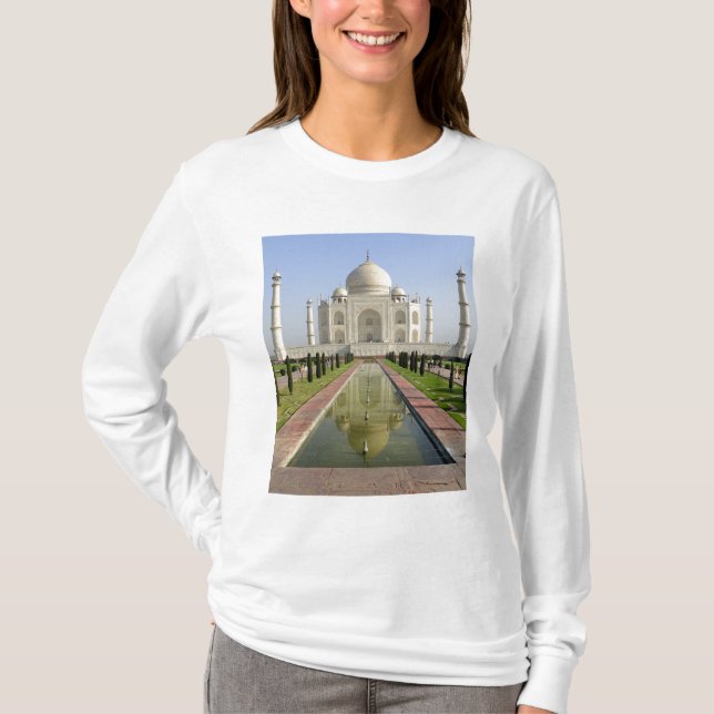 Camiseta Taj Mahal, Agra, Uttar Pradesh, India, (Anverso)