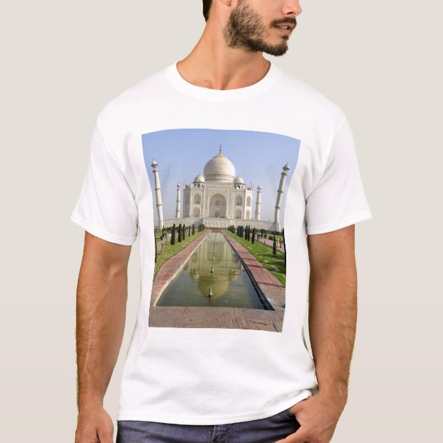 Camiseta Taj Mahal, Agra, Uttar Pradesh, India, (Anverso)