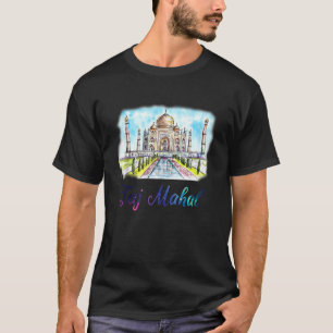 Camiseta Taj Mahal La Tumba India Agra Travel Souvenir Mo