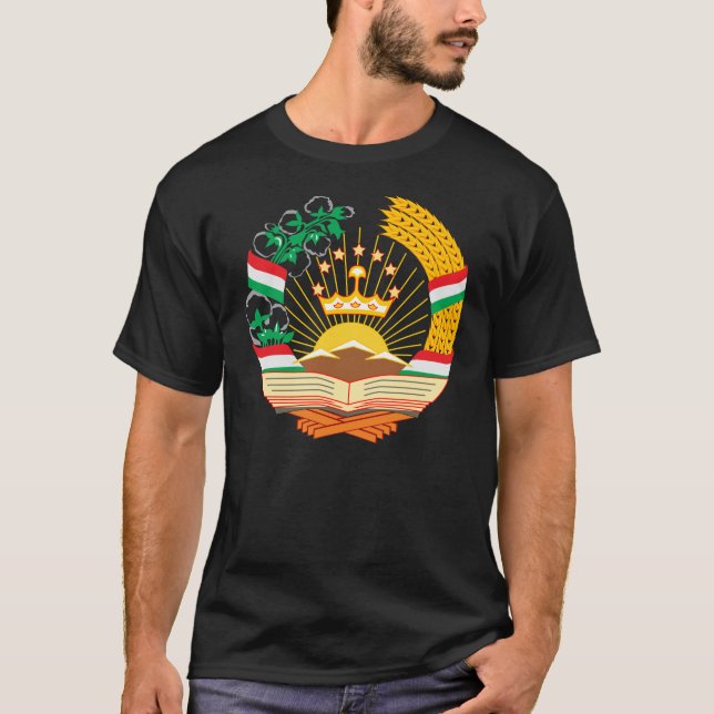 Camiseta Tajikistan (Anverso)