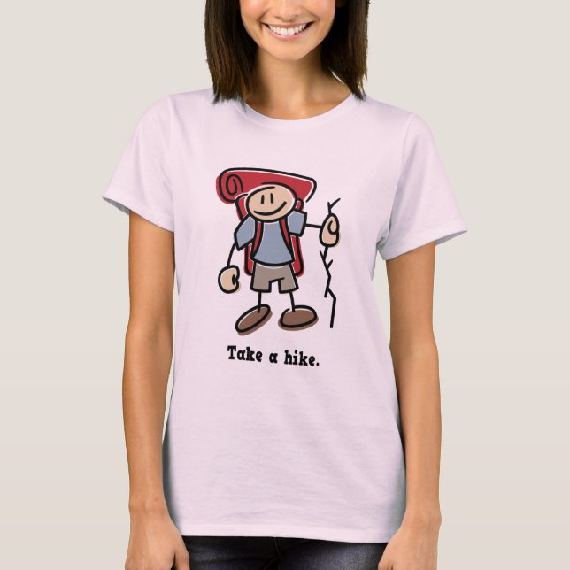 Camiseta Take a Hike (Anverso)