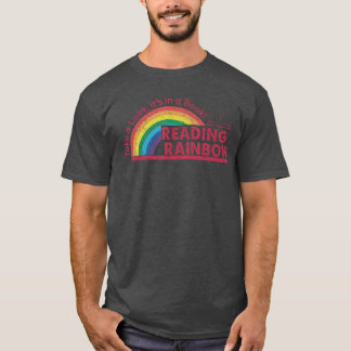 Camiseta Take A Look A Book Vintage Reading Librarian Rainb
