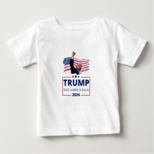 Camiseta "Take America Back" de los niños Trump 20