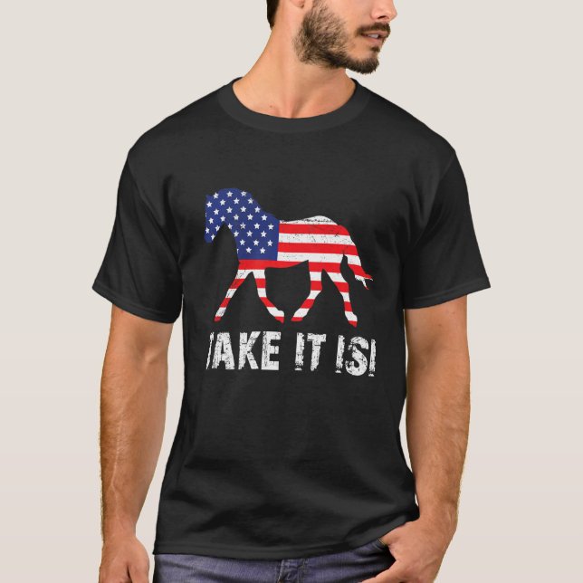 Camiseta Take It Isi Caballo Islandés (Anverso)