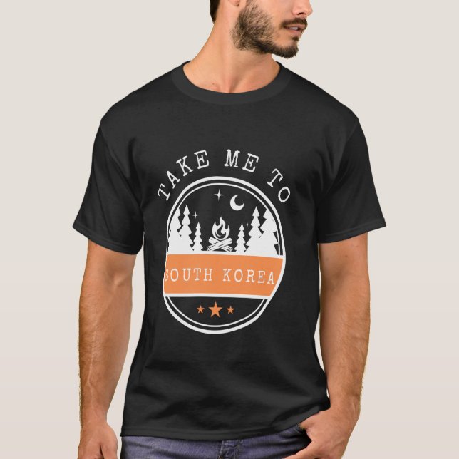 Camiseta Take Me To South Korea Vacation travel South Korea (Anverso)