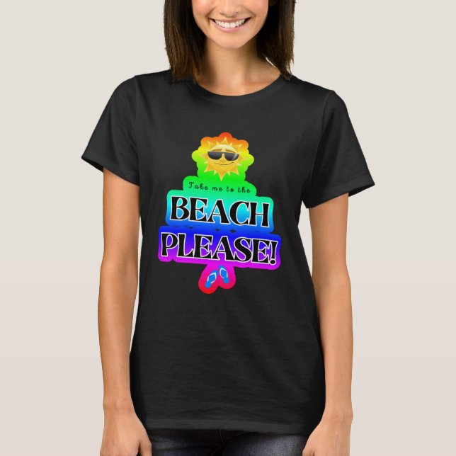 Camiseta Take Me to the Beach Please Cruise Group (Anverso)