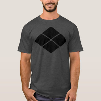 Camiseta Takeda kamon clan samurai japonés negro