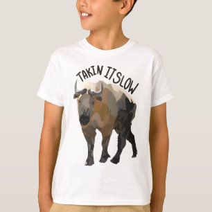 Camiseta Takin: La majestuosa Goat-Antelope de la Montaña