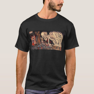 Camiseta Takiyasha la bruja y el espectro esquelético