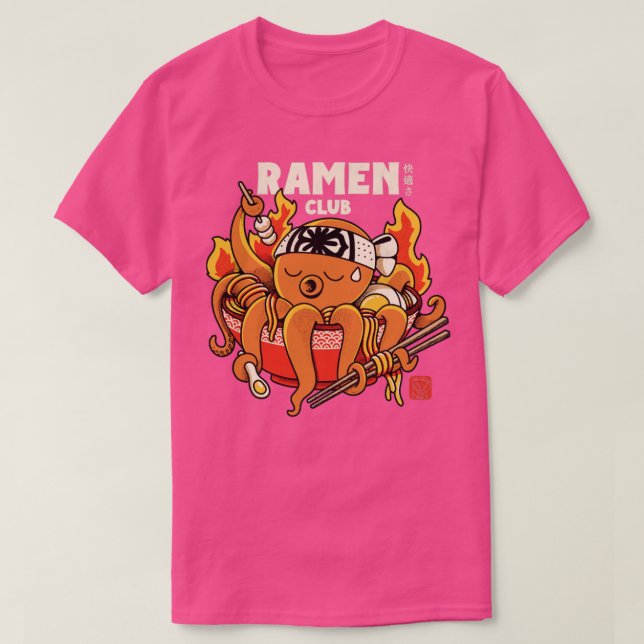 Camiseta Tako Ramen Club (Diseño del anverso)