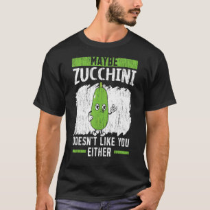 Camiseta Tal vez a Zucchini no le gustas, ni a Veget Vegan