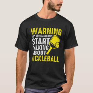Camiseta Tal vez empiecen a hablar de pájaros divertidos de