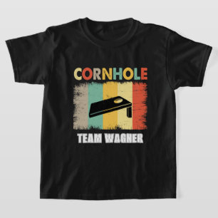 Camiseta taladro de cables del equipo de nombres