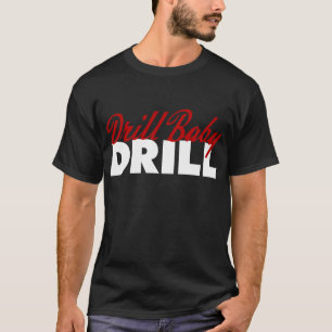 Camiseta Taladro del bebé del taladro