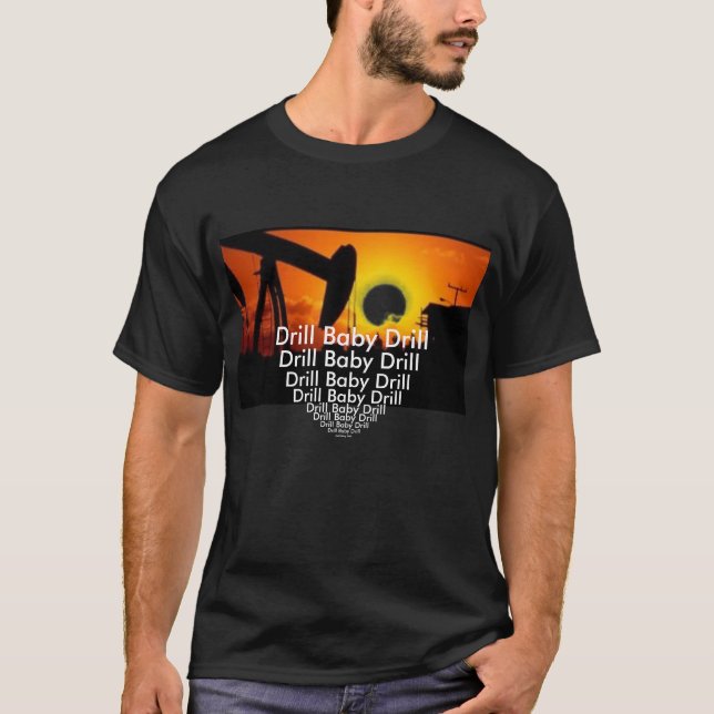 Camiseta Taladro del bebé del taladro (Anverso)