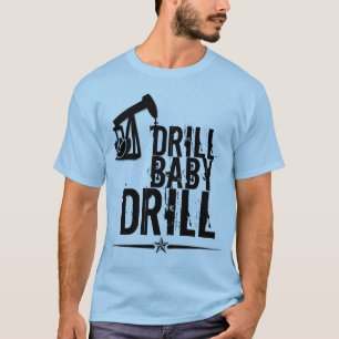 Camiseta Taladro del bebé del taladro