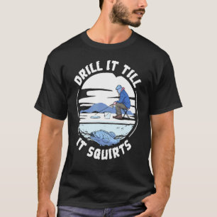 Camiseta Taladro Divertido Hasta Que Salpique Pesca en el H