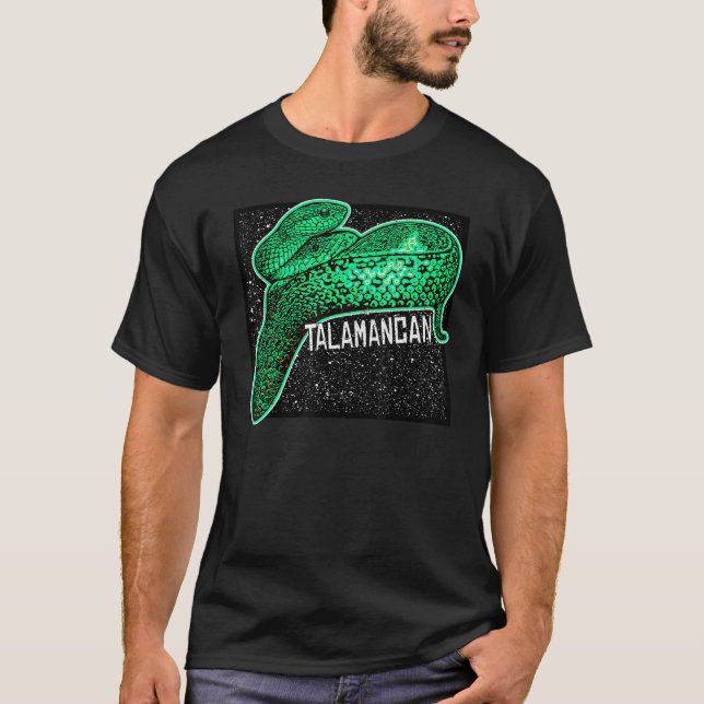 Camiseta Talamancan Palm Pit Viper Reptile Veno (Anverso)