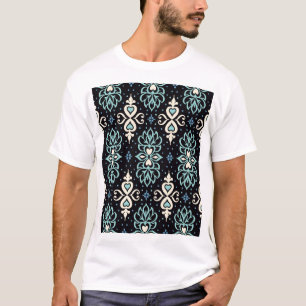 Camiseta Talavera Azulejos Mosaico de mosaico marroquí