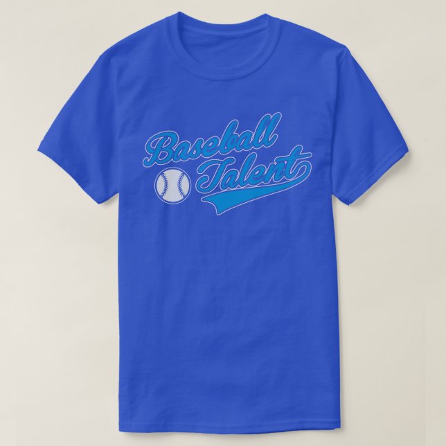 Camiseta Talento de béisbol (Diseño del anverso)