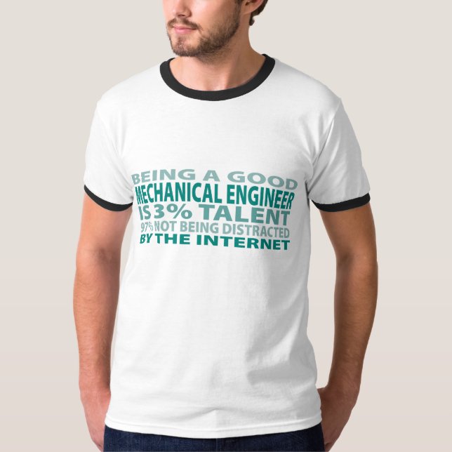 Camiseta Talento del ingeniero industrial el 3% (Anverso)