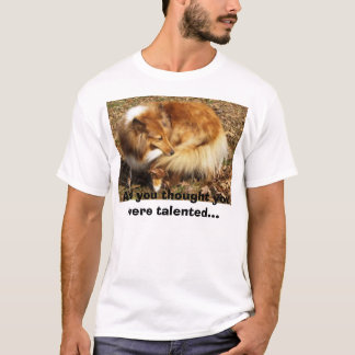 Camiseta Talento del Sheltie