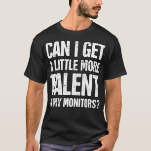 Camiseta Talento Ingeniero de Audio Funny Sound Guy