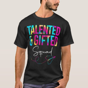Camiseta Talentoso Y Ed Squad Tie Dye Teacher
