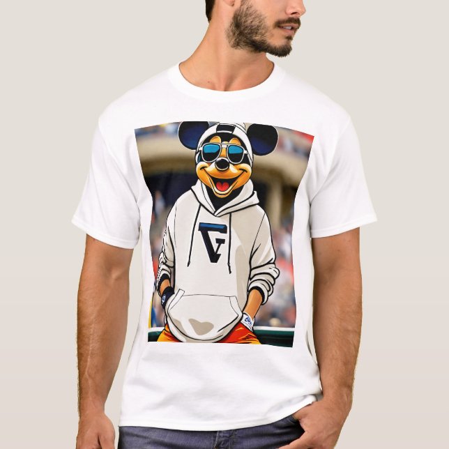 Camiseta Tales de contorno de deportes dinámicos (Anverso)