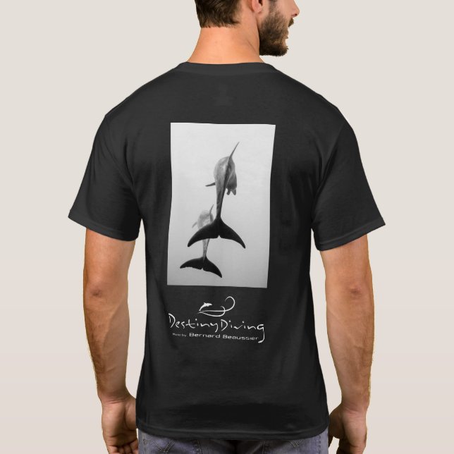 Camiseta Tales of dolphin black T-shirt ドルフィンテイルT 黒 (Reverso)