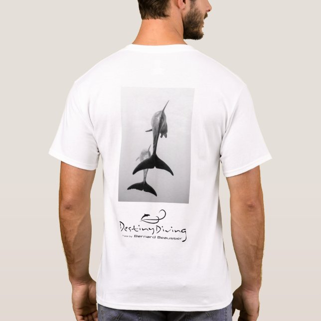 Camiseta Tales of wild dolphin white T-shirt ドルフィンテイルT 白 (Reverso)
