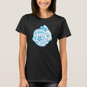 Camiseta Talismán del Año del Conejo Feng Shui Conmemorativ