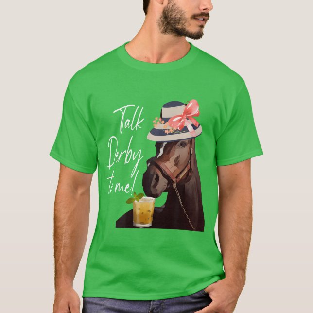 Camiseta Talk Derbyo Me Horse Amigos (Anverso)